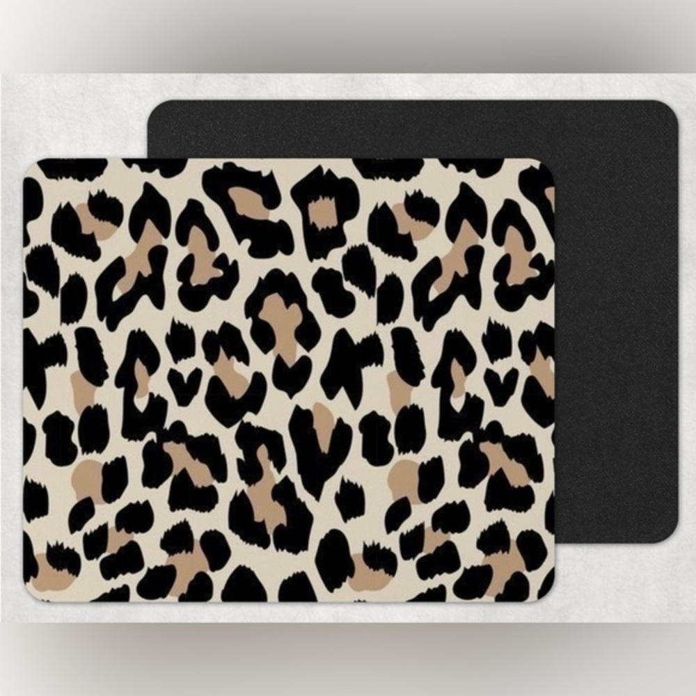 Leopard Print Mouse Pad
